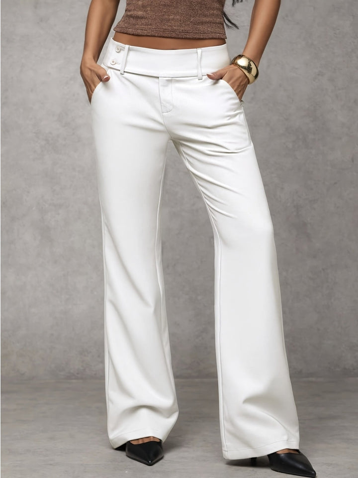 Fien | Losse Broek - Wit