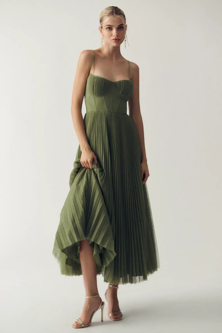Van Elsen™ Serelina Open Rug Maxi Jurk