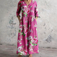 Van Elsen™ Lanora Printed Elegance Jurk