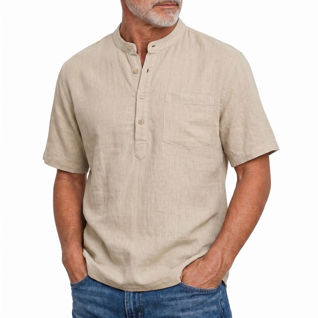 Oliver™ | Casual Linnen Poloshirt