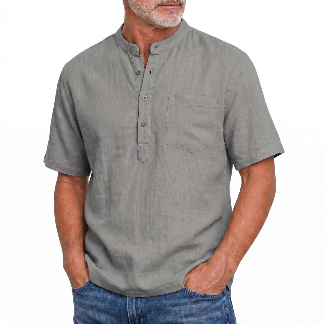 Oliver™ | Casual Linnen Poloshirt