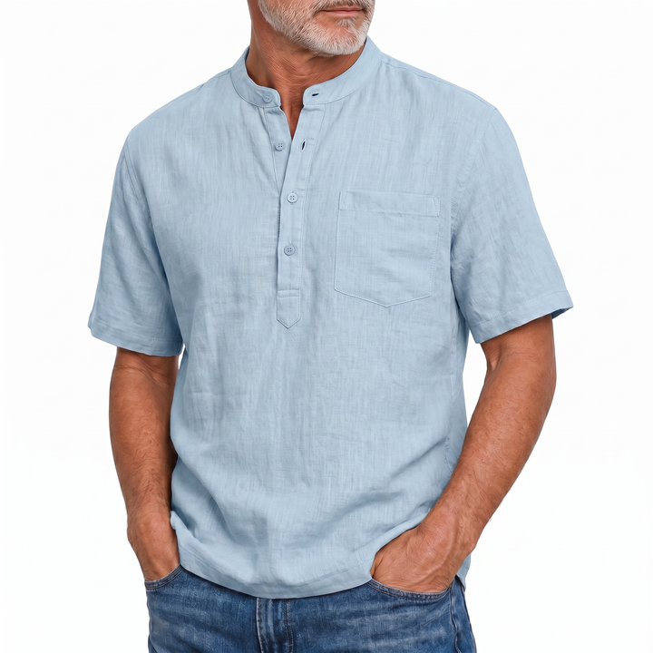 Oliver™ | Casual Linnen Poloshirt