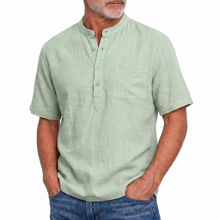 Oliver™ | Casual Linnen Poloshirt