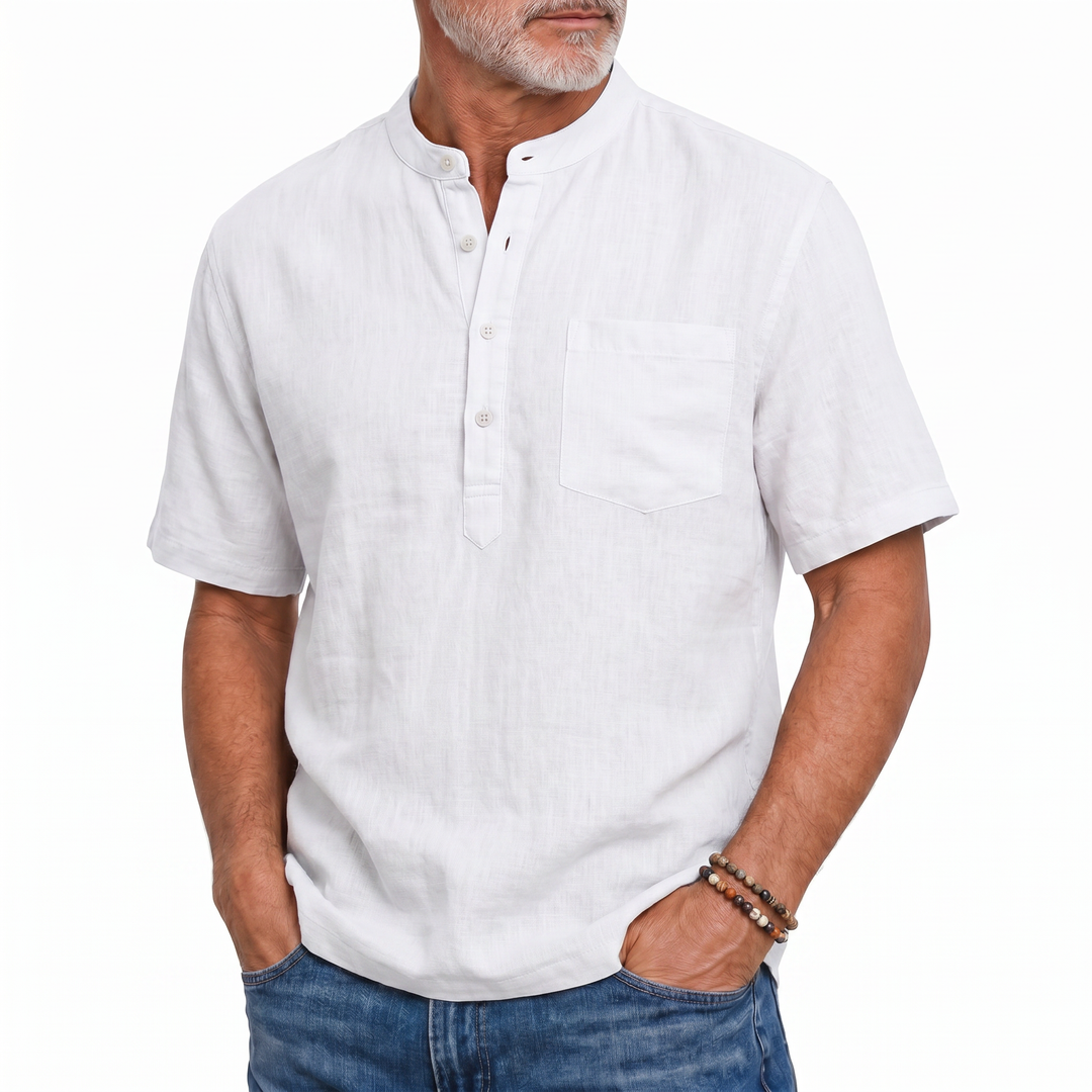 Oliver™ | Casual Linnen Poloshirt
