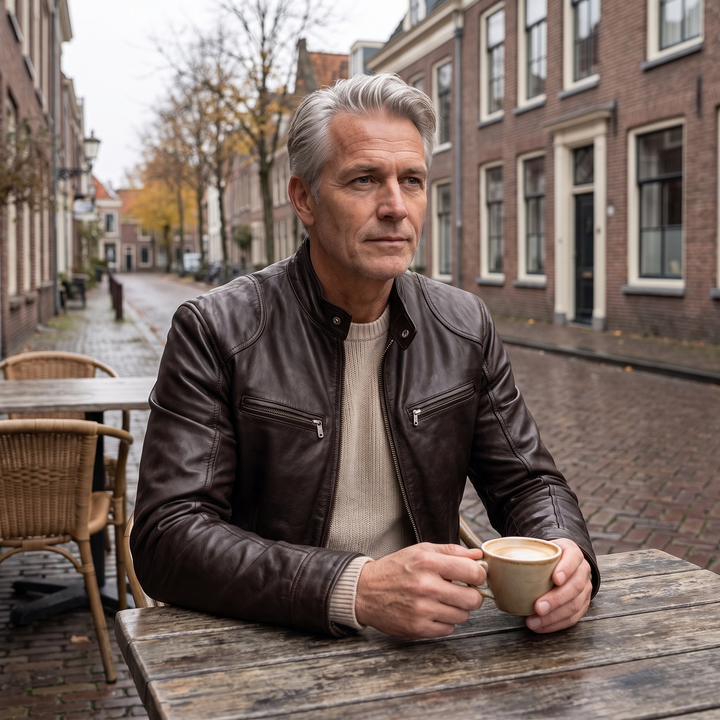 Ton Leren Jack Donkerbruin sfeerbeeld