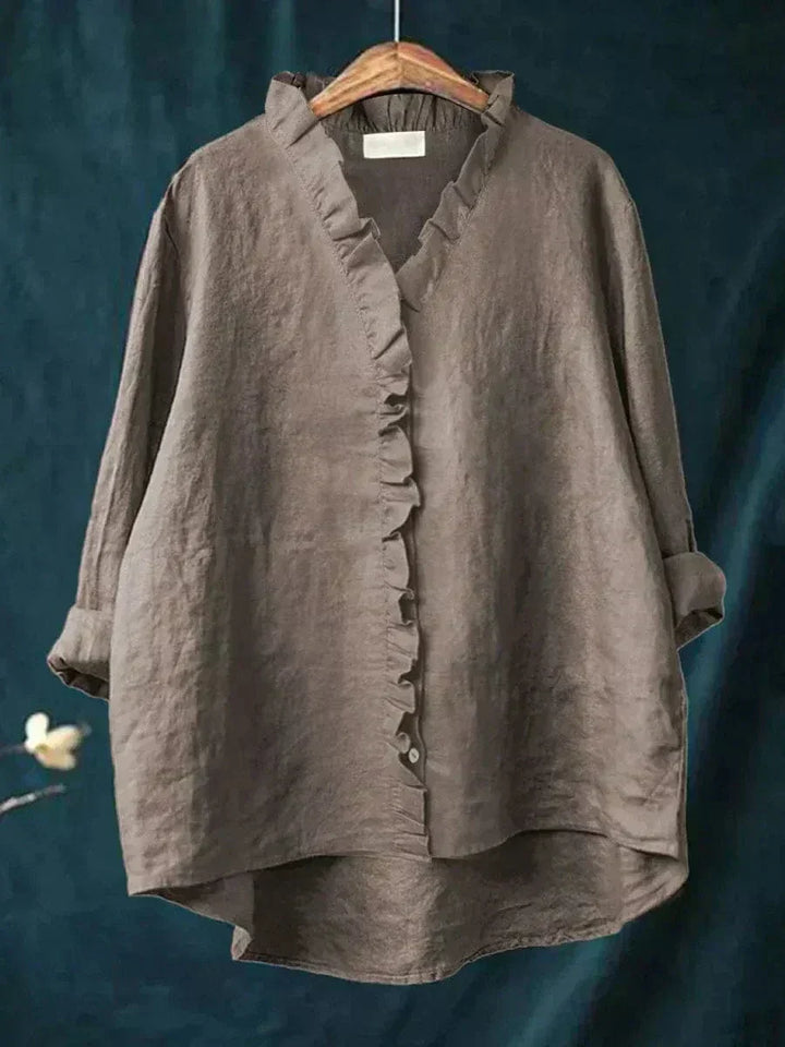 Eline Blouse Donkergrijs