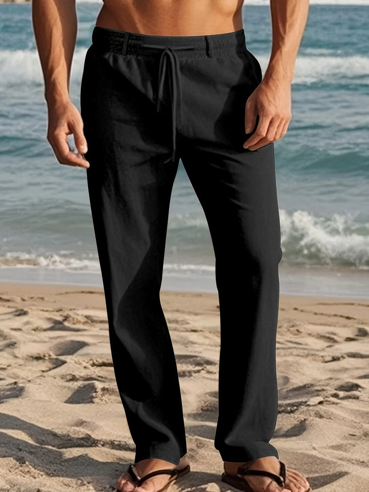 André | Bordeaux Linnen Broek