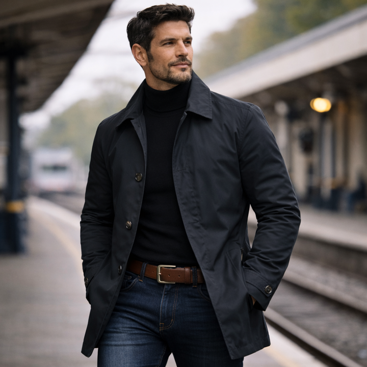 Van Elsen™ Wilvaro Luxe Heren Mantel