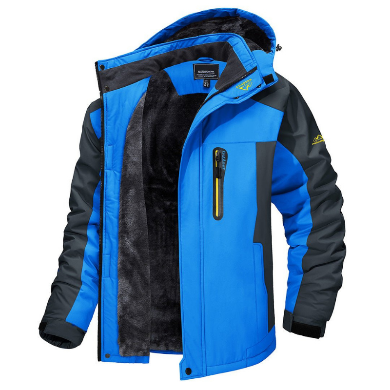 Henk Winterjas Blauw