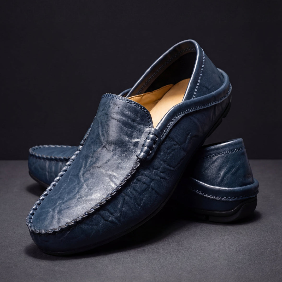 James | Heren Leren Mocassins