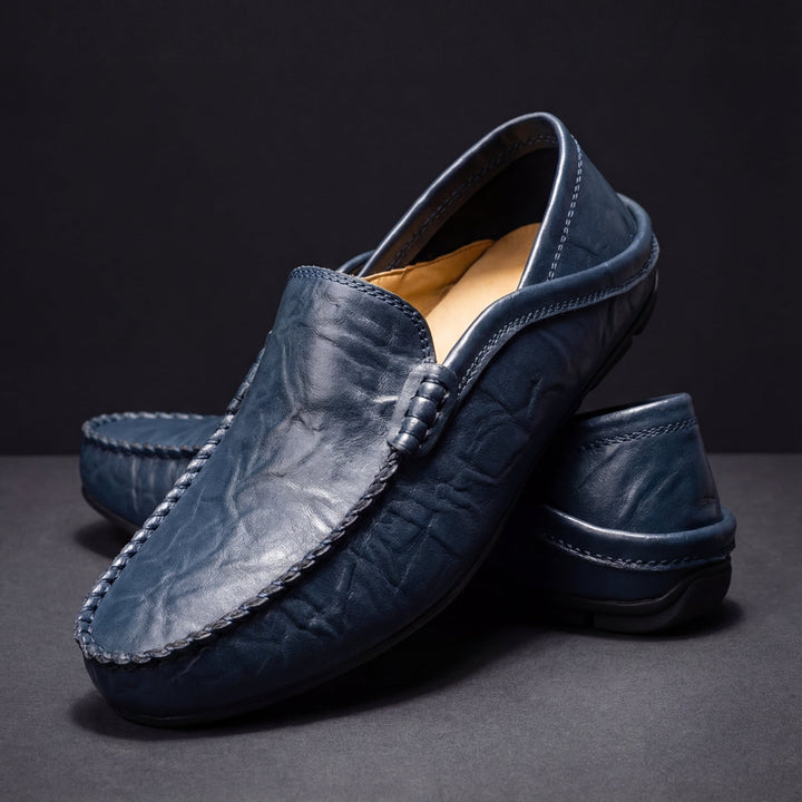 James | Heren Leren Mocassins
