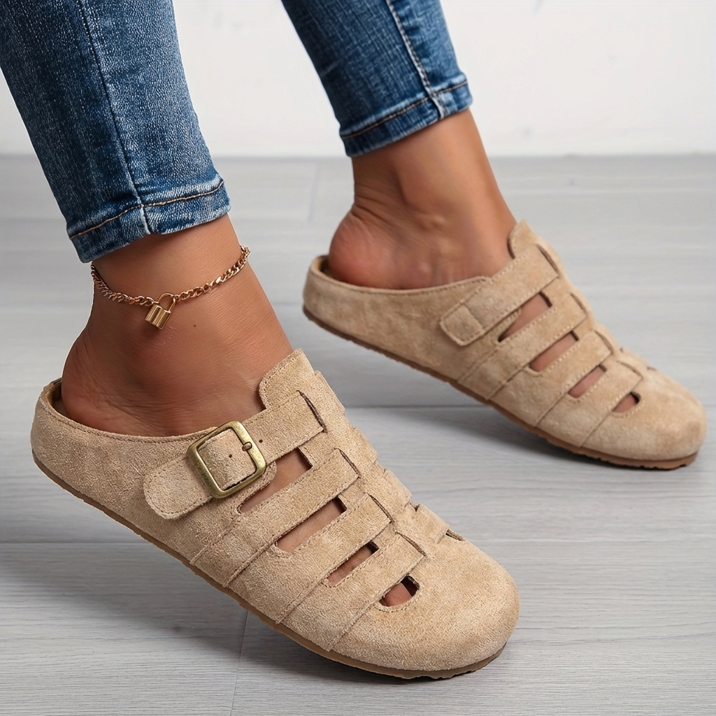 Céleste Mule Sandalen - Khaki