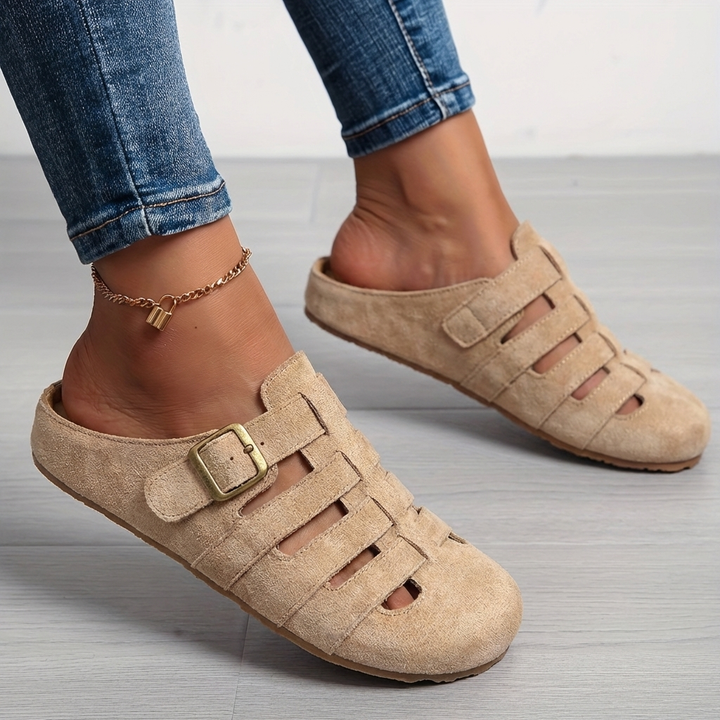 Céleste Mule Sandalen - Khaki