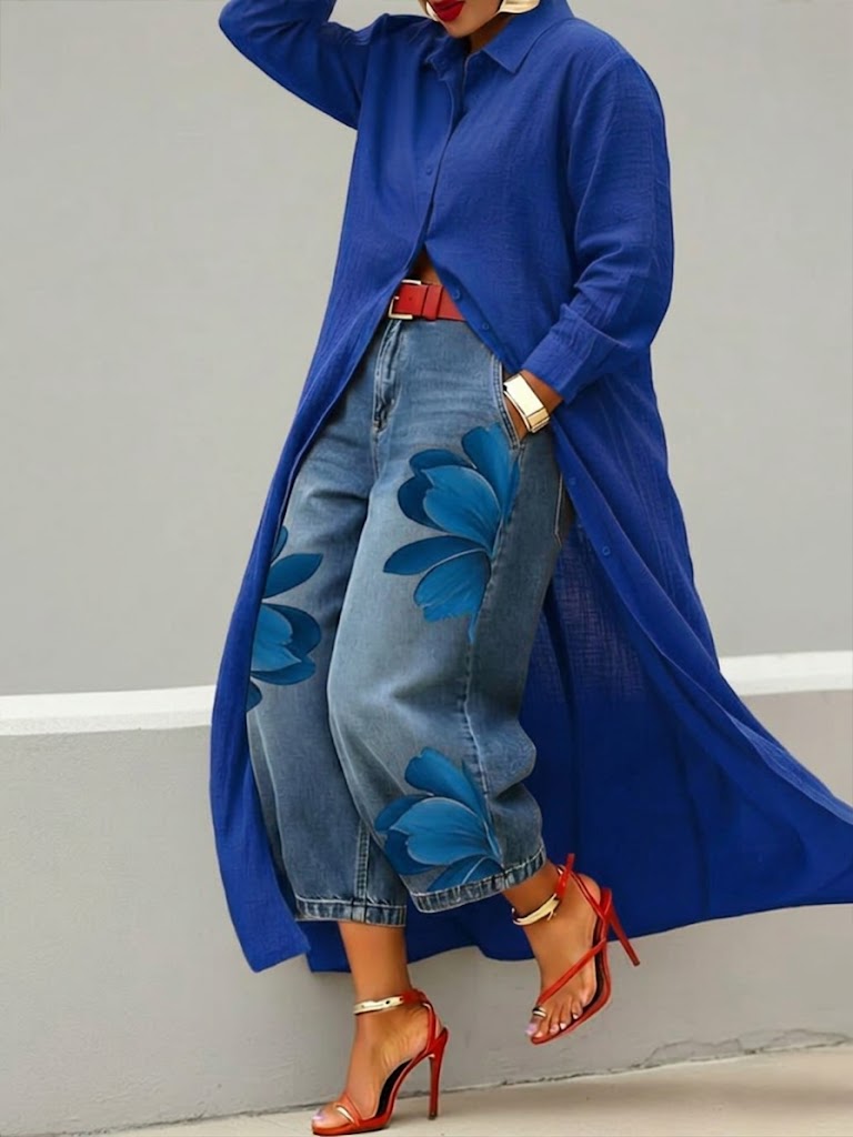 Van Elsen Serena Floral Broek