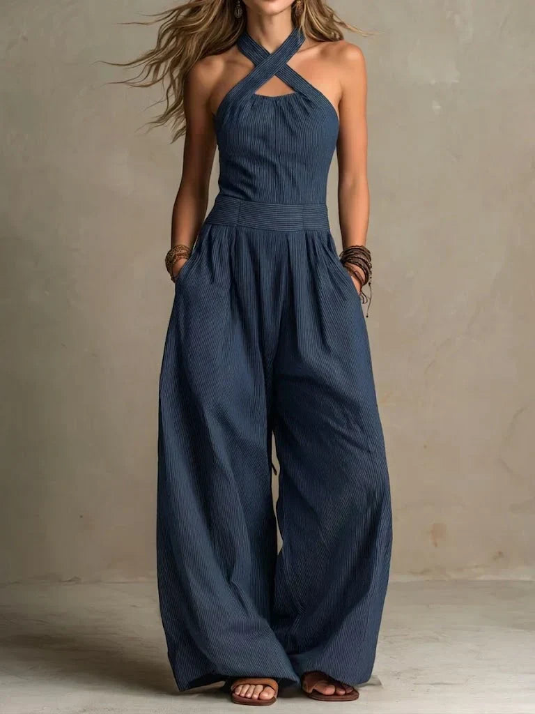 Claudia | Stijlvolle Wide-Leg Jumpsuit