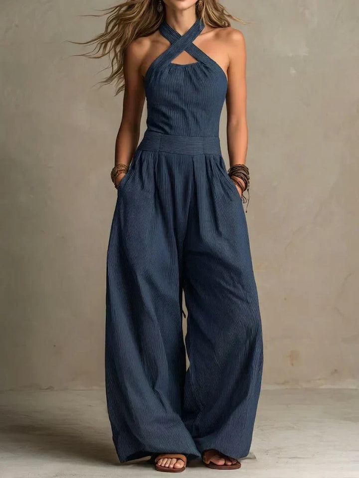 Claudia | Stijlvolle Wide-Leg Jumpsuit