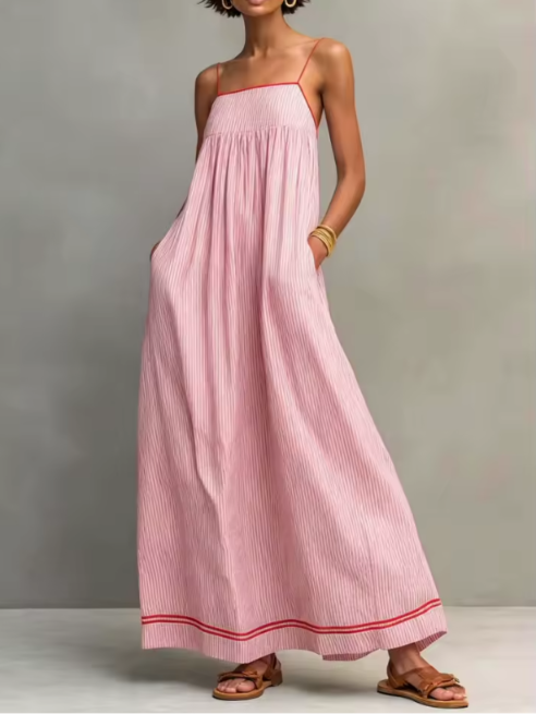 Kelly Maxi-jurk Roze