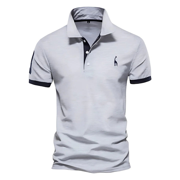 Lucas | Klassieke Contrast Polo