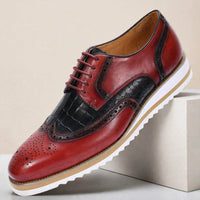 Viktor | Leren Oxford Veterschoenen