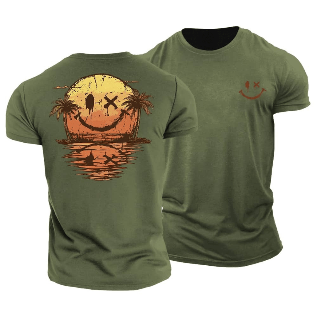 Bram Casual Heren T-Shirt groen