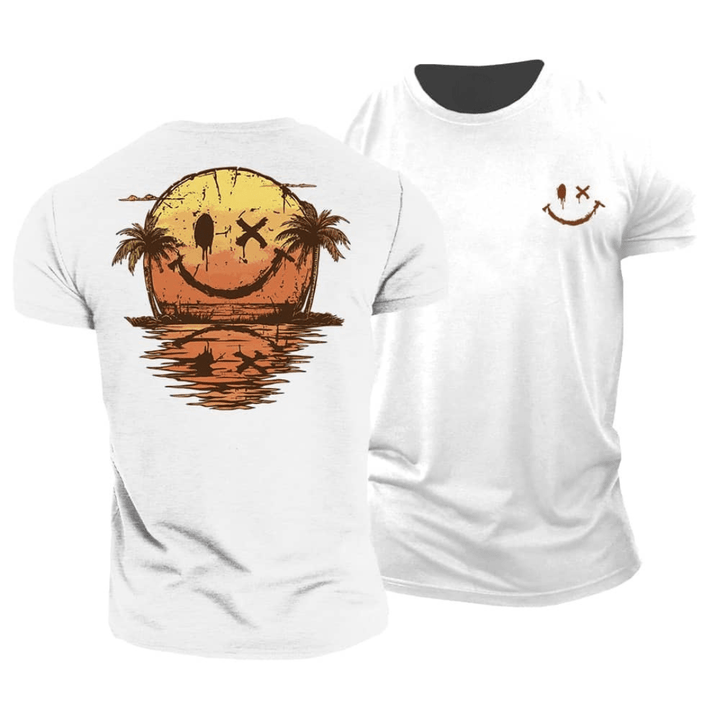 Bram Casual Heren T-Shirt wit