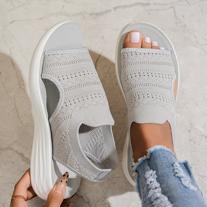 Anne sandalen Grijs