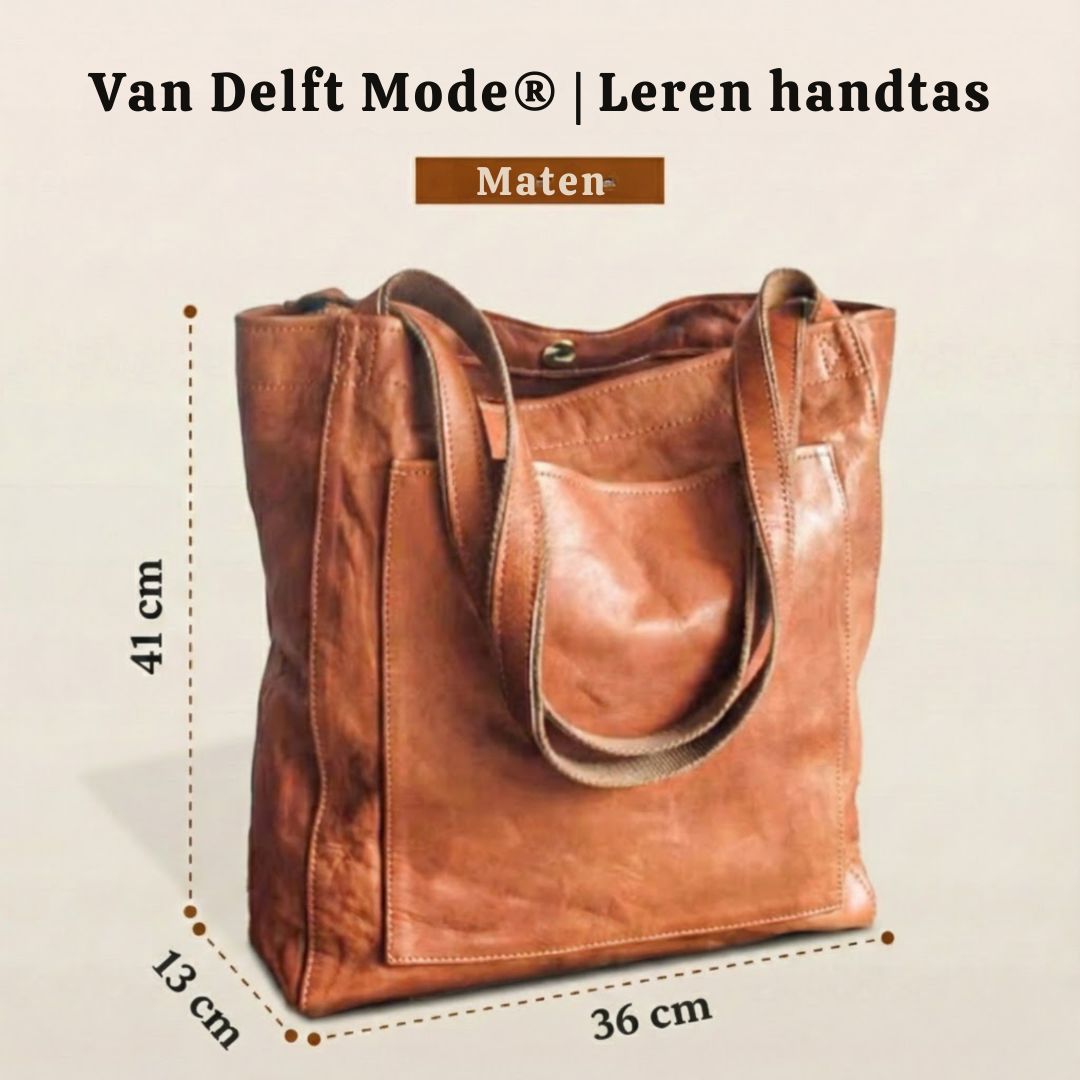 Van Elsen™ Valeria Luxe Leren Handtas