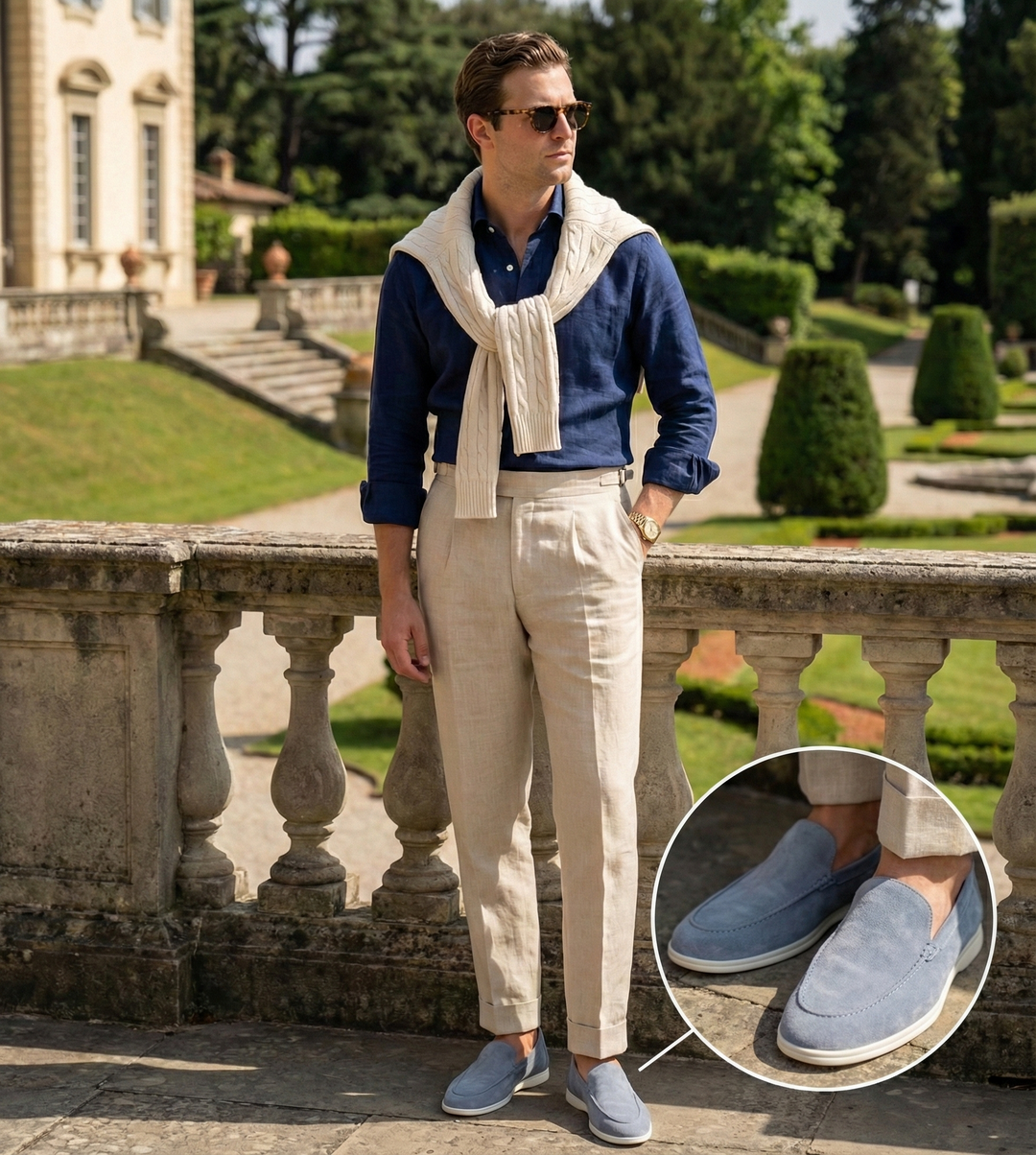 Van Elsen Matteo Suède Loafers