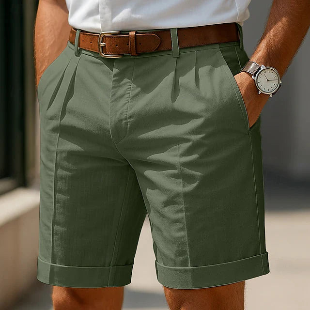 Cazel | Zomer Chino Short met Plooien