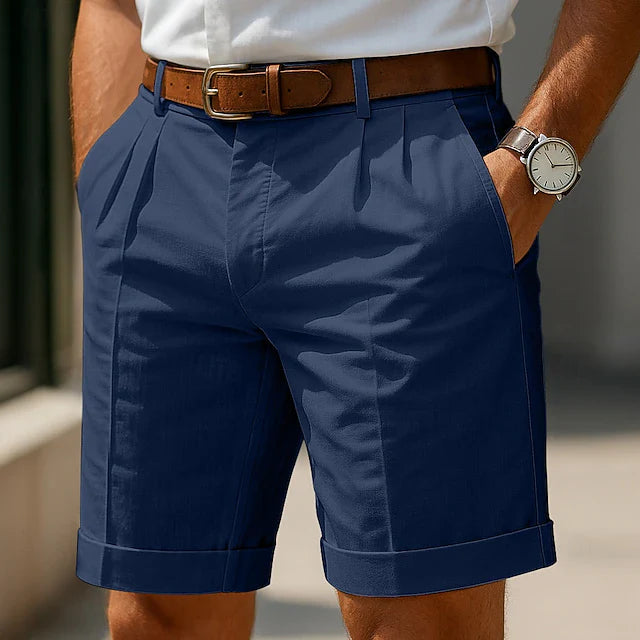 Cazel | Zomer Chino Short met Plooien